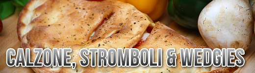 CALZONES, STROMBOLIS, & WEDGES image